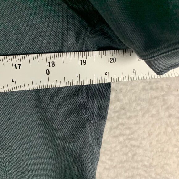 Lululemon Men's Grey Short Sleeve Performance Casual Button Up Polo Shirt Size - Picture 3 of 8